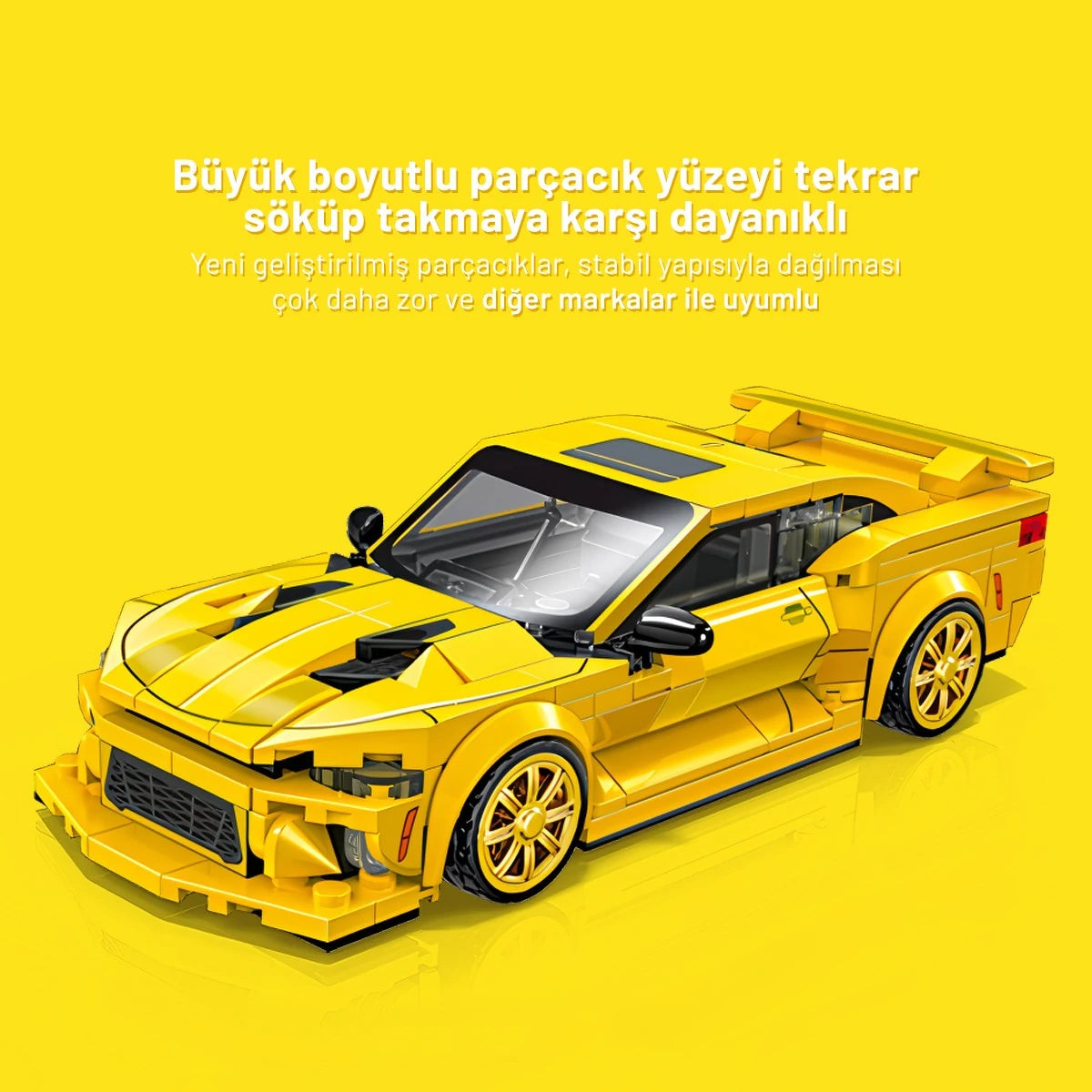 Chevrolet Camaro Yapı Bloğu Seti – 349 Parça
