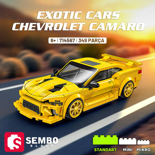 Chevrolet Camaro Yapı Bloğu Seti – 349 Parça