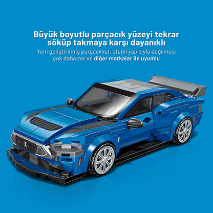 Ford Mustang GT Yapı Bloğu Seti 379 Parça