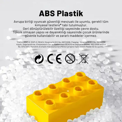 Fanuslu Çiçek Serisi - Kelebeklerin Dansı Yapı Bloğu Seti